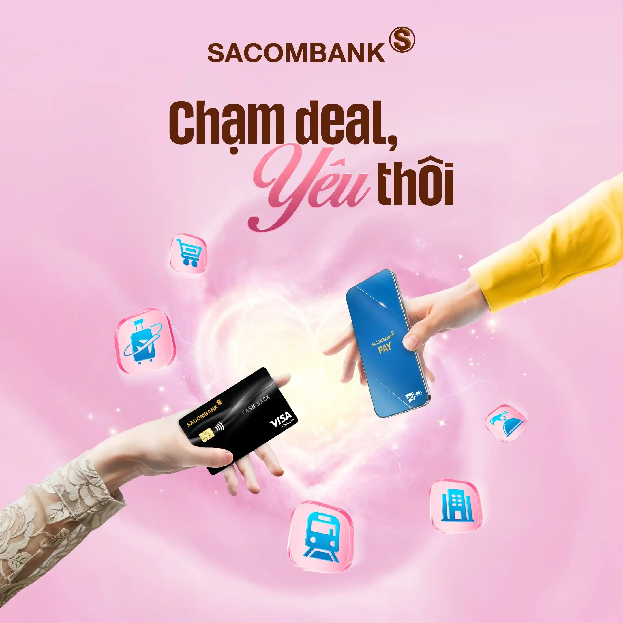 Thêm ngọt ngào cho Valentine với chuỗi ưu đãi cực tâm lý từ SACOMBANK Thêm ngọt ngào cho Valentine với chuỗi ưu đãi cực tâm lý từ SACOMBANK