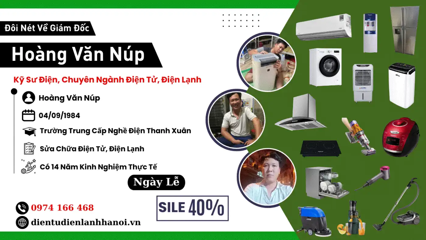 Điện Tử Điện Lạnh Quang Tiến đơn vị sửa chữa thiết bị điện tử, điện lạnh Uy Tín nhất quận Thanh Xuân, Hà Nội