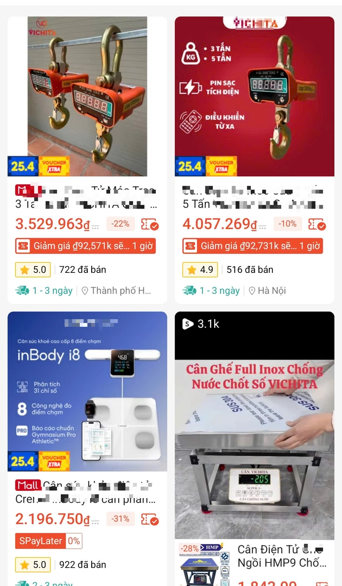 Nhiều người mua hàng online dựa trên số sao của gian hàng để quyết định mua sản phẩm