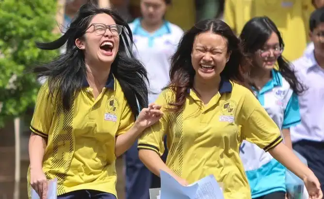 Thí sinh dự thi tốt nghiệp THPT tại TPHCM